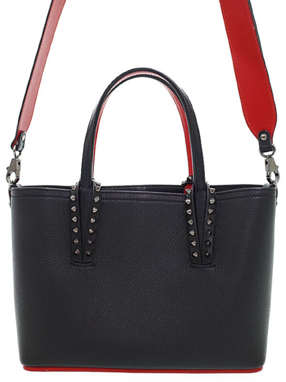 Christian Louboutin CABATA Handbag Studded Black